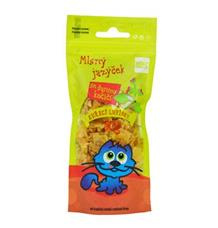 Pochoutka kuřecí lupínky se šantou kočičí MAPES 50g