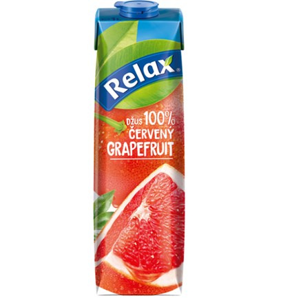 Relax Červený grep 100 % 12 x 1 l