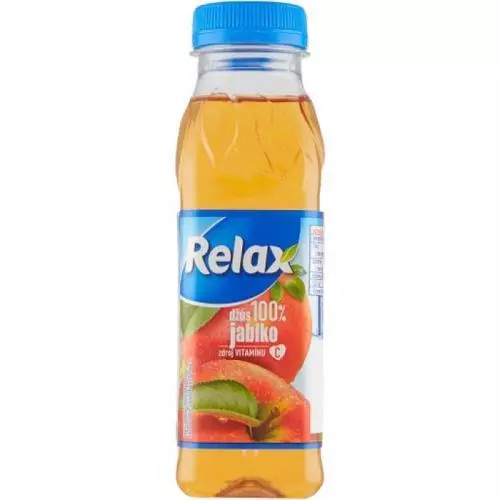 Džus Relax - 100%, jablko, 12x 0,33 l