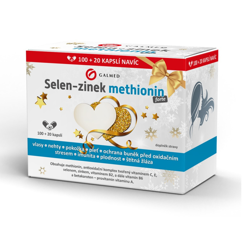 Galmed Selen-zinek-methionin forte 100+20 kapslí