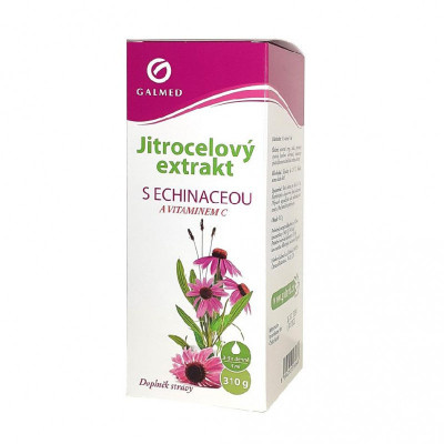 GALMED Jitrocelový extrakt s echinaceou  a vitamínem C 310 g