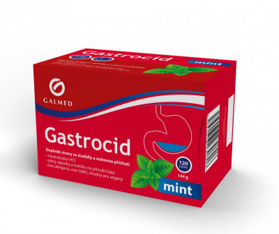 GALMED Gastrocit mint 120 tablet