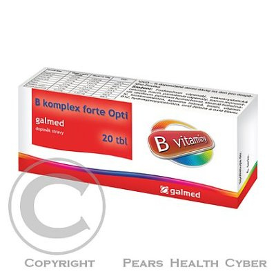 B-komplex forte Opti Galmed tbl 20