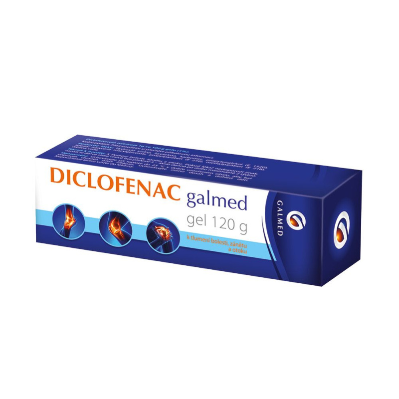 GALMED Diclofenac gel 120 g