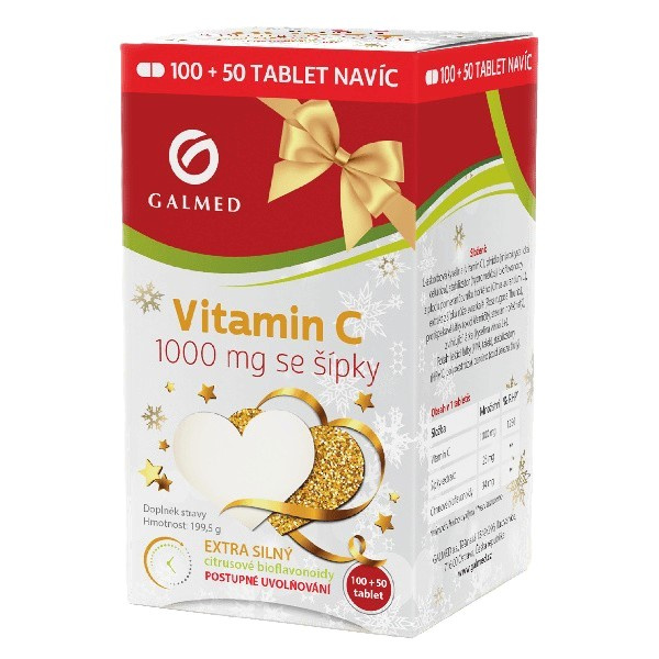 VB GAL Vitamín C 1000mg se šípky Galmed tbl 100+50