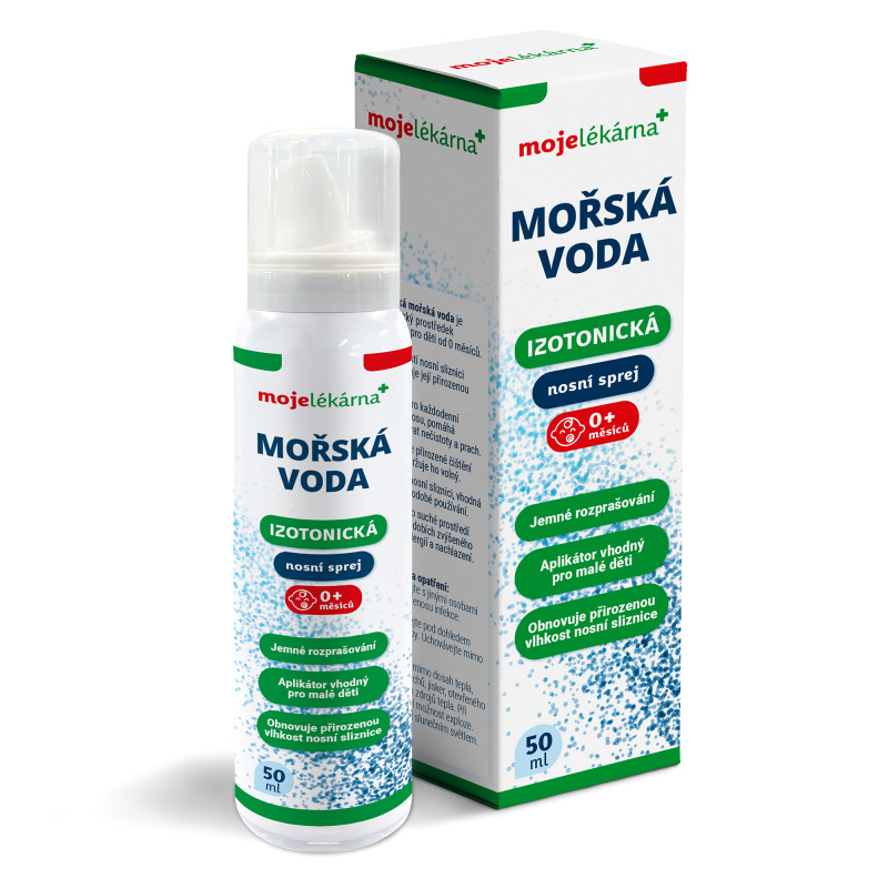 Moje lékárna Mořská voda izoton. nos.spr. 50ml