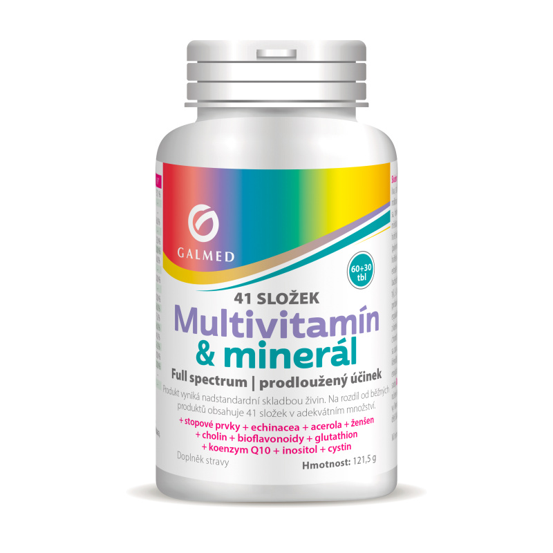 Galmed Multivitamín & Minerál 60+30 tablet