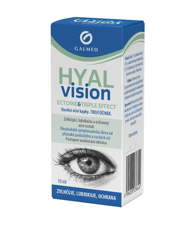 Hyal-Vision oční gtt s ectoinem Galmed 10ml