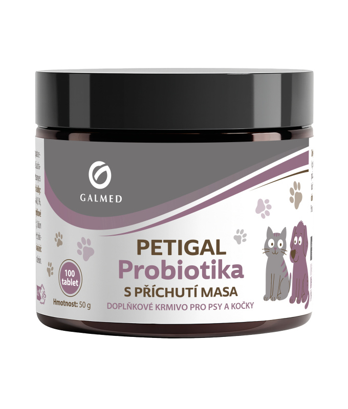 PETIGAL Probiotika tbl 100 Galmed