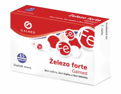Galmed Železo forte 45 tablet