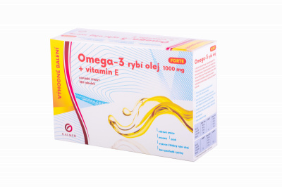Galmed Omega-3 Forte 1000 mg+ vitamin E 180 tobolek