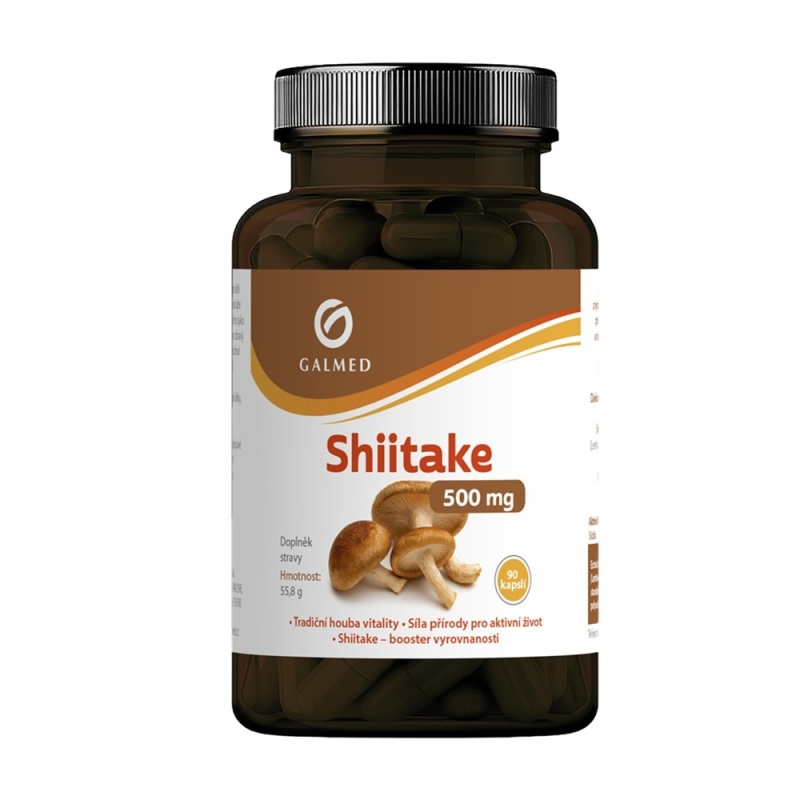 Shiitake 500mg Galmed cps 90
