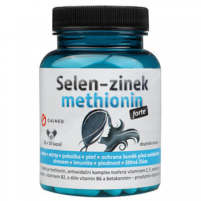 Galmed Selen-Zinek-Methionin forte 50+10 kapslí