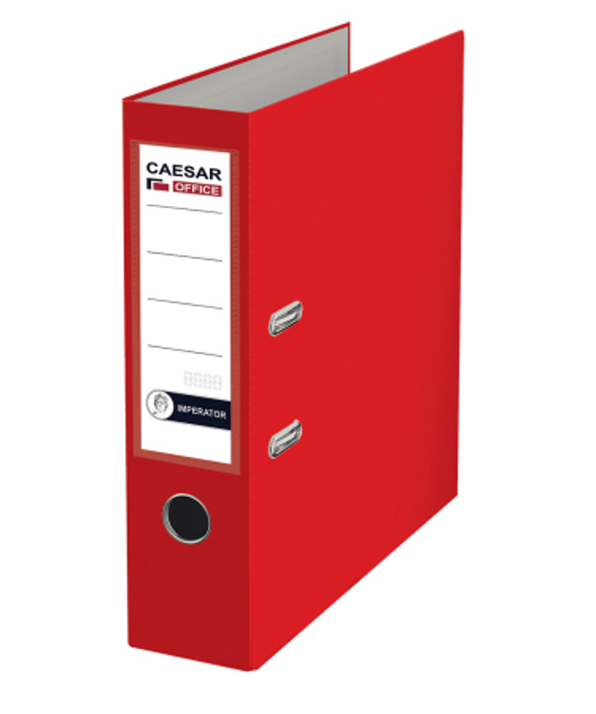 CAESAR OFFICE IMPERATOR Pořadač pákový A4 8 cm - červený