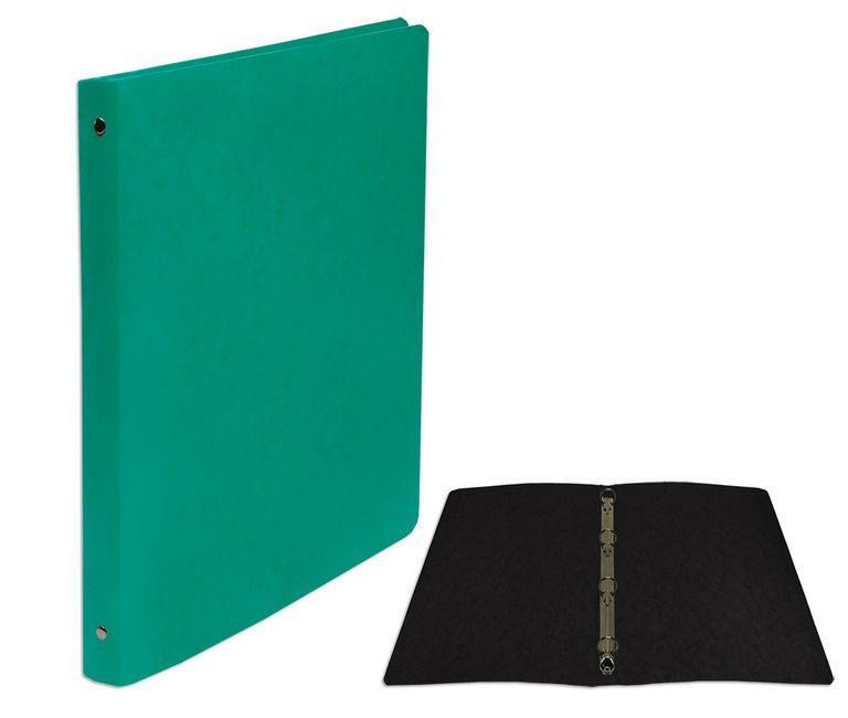 CAESAR OFFICE Pořadač 4-kroužkový A4 2,5 cm ColorLine prešpán - zelený