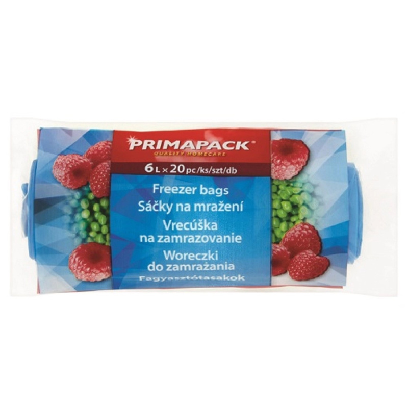 PRIMAPACK Sáčky na mražení 6 l 20 kusů