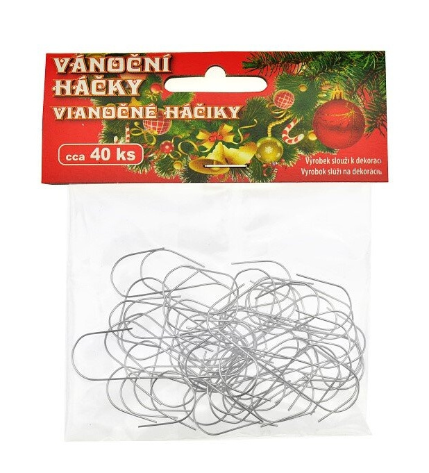 Vánoční háčky 40ks