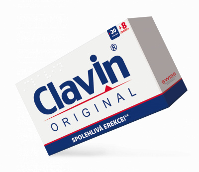 Clavin Original tob.20+8 ZDARMA