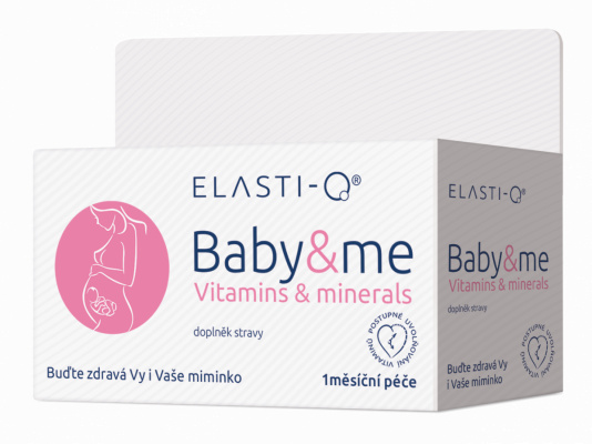 Elasti-Q Vitamins & Minerals s postupným uvolňováním, 30 tablet
