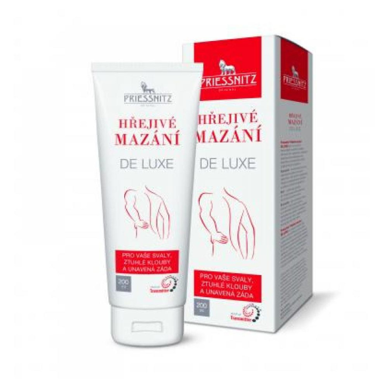Priessnitz Hřejivé mazání DeLuxe, 200ml