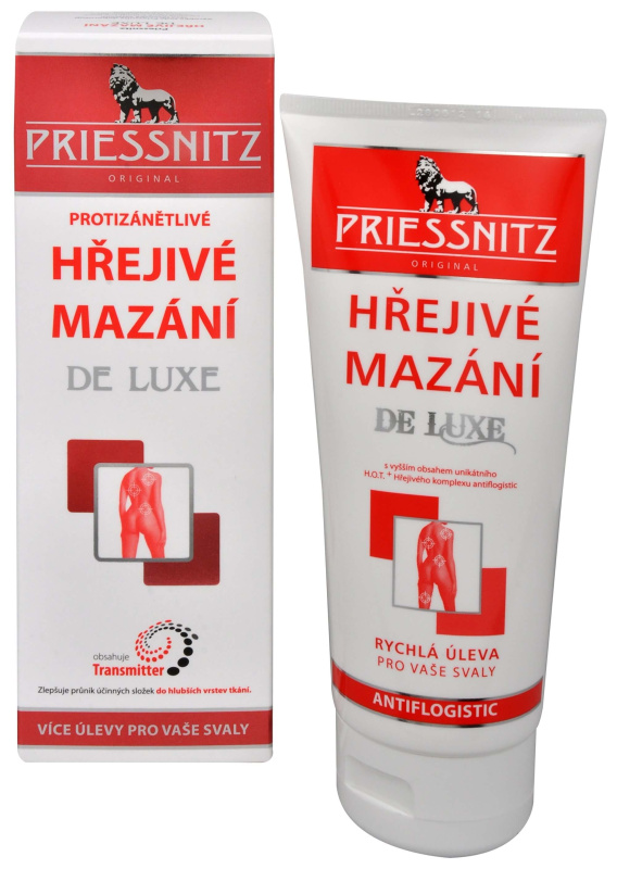 Priessnitz Hřejivé mazání DeLuxe, 200ml