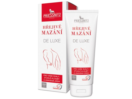 Priessnitz Hřejivé mazání DeLuxe, 200ml