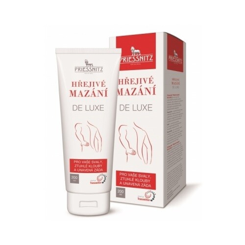 Priessnitz Hřejivé mazání DeLuxe, 200ml