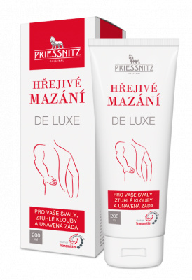 Priessnitz Hřejivé mazání DeLuxe, 200ml