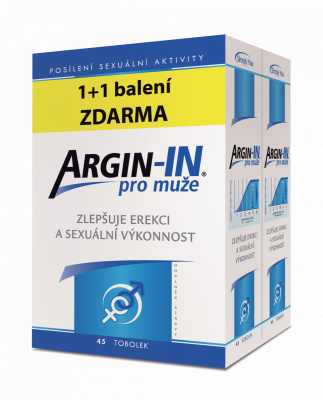 ArginMax Argin-IN pro muže tob.45 + Argin-IN tob.45 ZDARMA