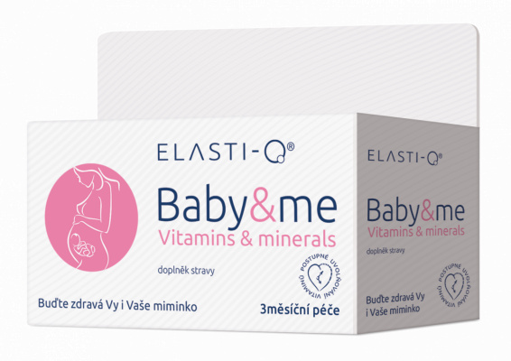 Elasti-Q Vitamins & Minerals s postupným uvolňováním, 90 tablet