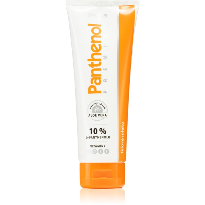Panthenol SWISS Panthenol 10% Swiss PREMIUM tělové mléko, 200+50ml zdarma