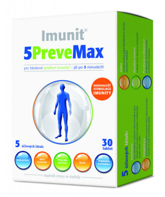 Imunit Prevemax - jahoda, 30 tablet