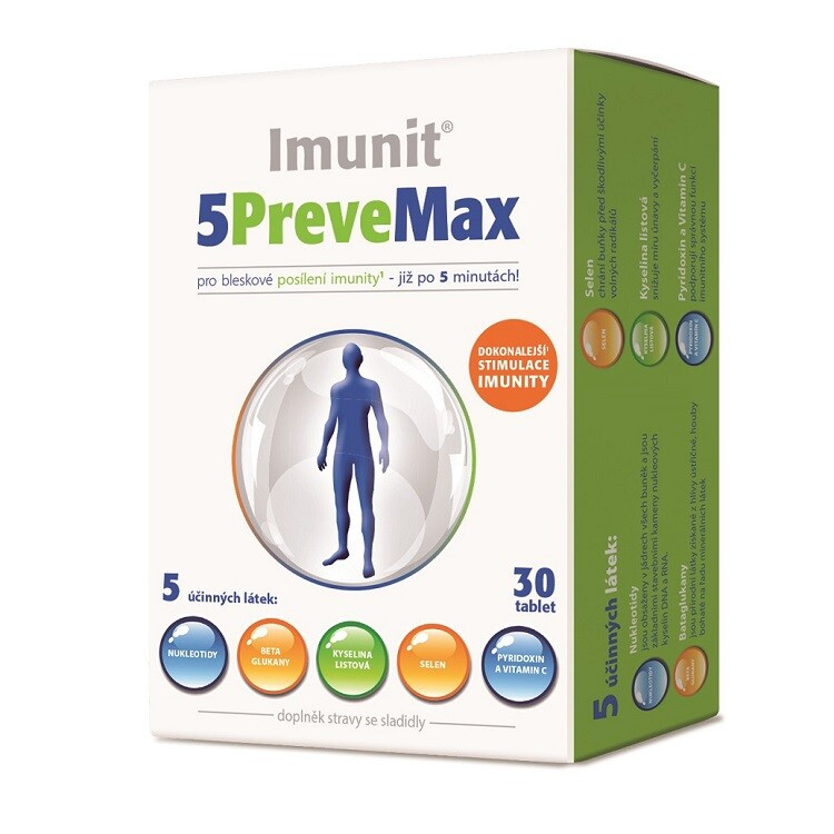 Imunit Prevemax - jahoda, 30 tablet