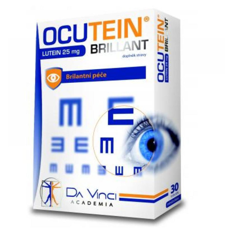 Da Vinci Academia Ocutein Brillant Lutein 25 mg, 30 tobolek
