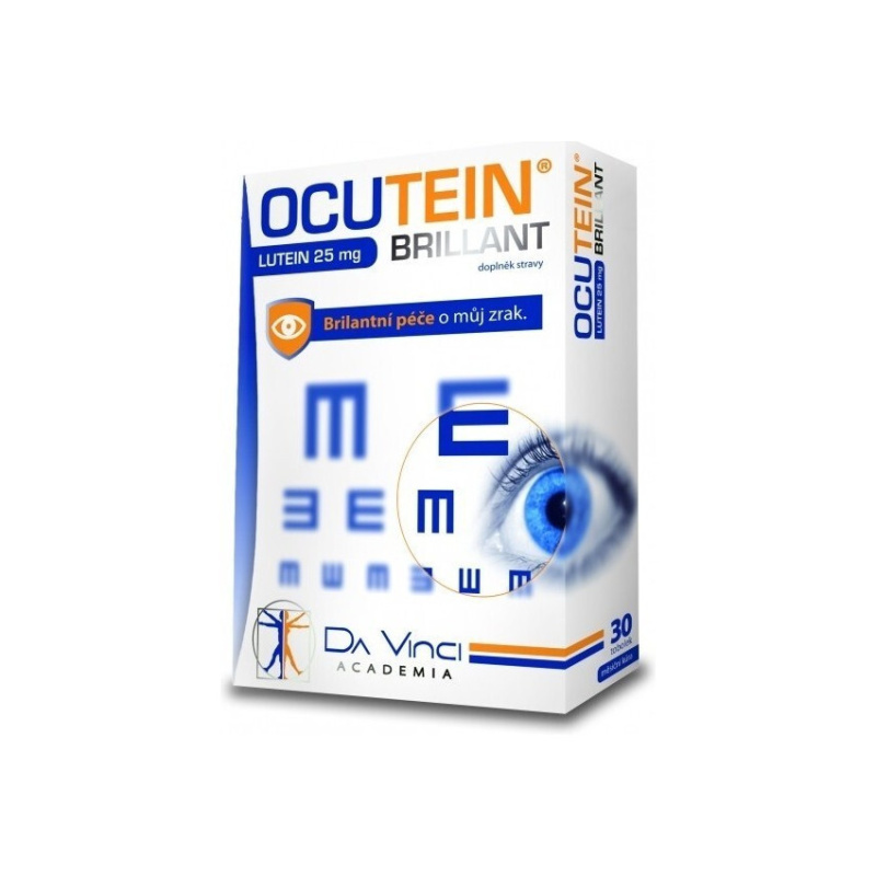 Da Vinci Academia Ocutein Brillant Lutein 25 mg, 30 tobolek