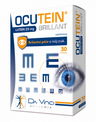 Da Vinci Academia Ocutein Brillant Lutein 25 mg, 30 tobolek