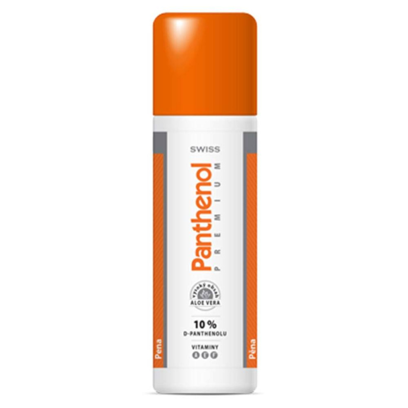 Panthenol SWISS Panthenol 10% Swiss PREMIUM pěna, 125+25ml zdarma