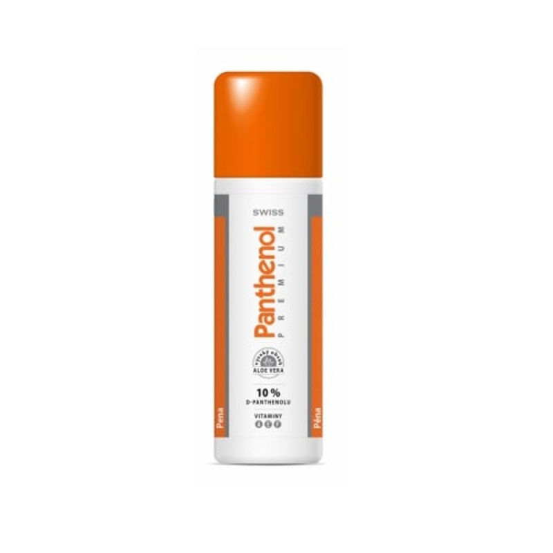 Panthenol SWISS Panthenol 10% Swiss PREMIUM pěna, 125+25ml zdarma