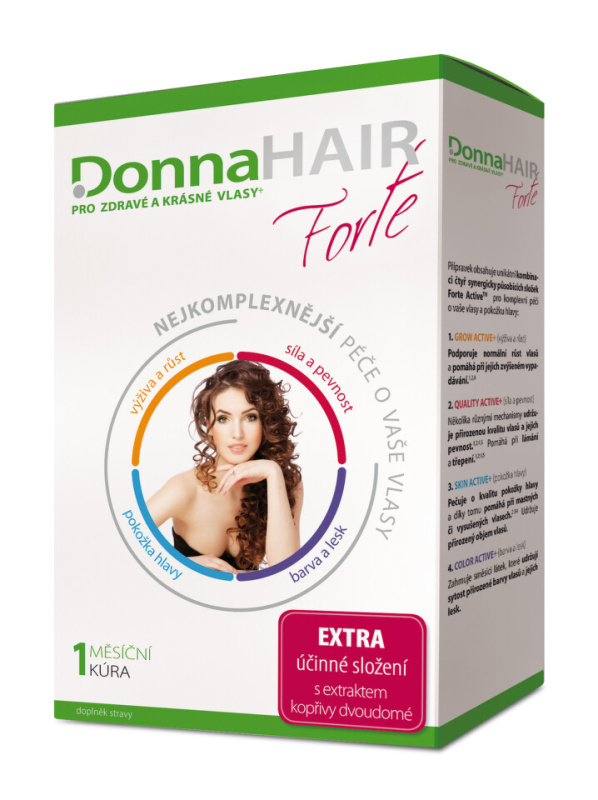 Donna Hair FORTE 1měsíční kúra 30 tobolek