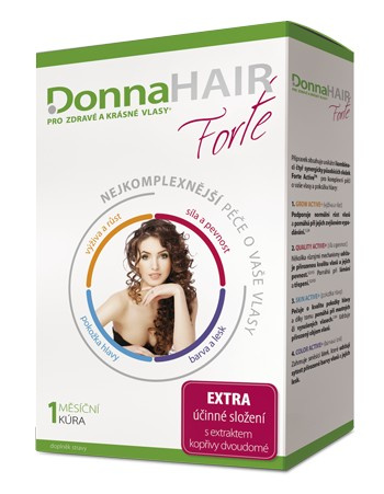 Donna Hair FORTE 2měsíční kúra 60 tobolek