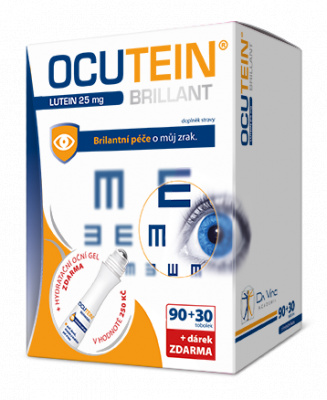 Da Vinci Academia Ocutein Brillant Lutein 25 mg 90+30 tobolek + dárek