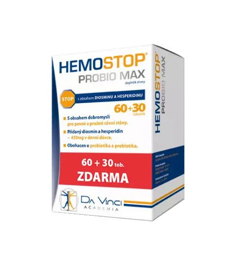 Da Vinci Academia Hemostop Probio MAX, 60+30 tob.