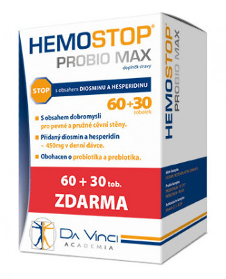 Da Vinci Academia Hemostop Probio MAX, 60+30 tob.