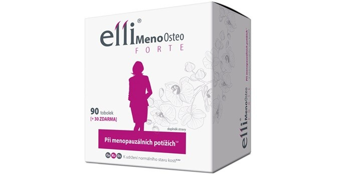 Elli MenoOsteo FORTE, 90+30 tablet zdarma