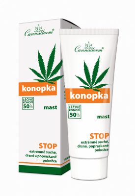 Cannaderm Konopka mast pro suchou pokožku, 75 ml