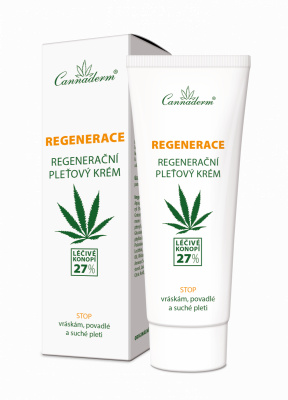Cannaderm Regenerace regenerační krém, 75 ml