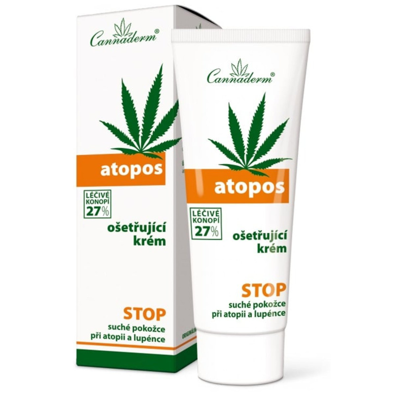 Cannaderm Atopos ošetřující krém, 75g