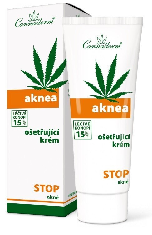 Cannaderm Aknea ošetřující krém, 75g