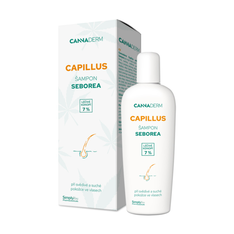 Cannaderm Capillus Šampon seborea, 150 ml