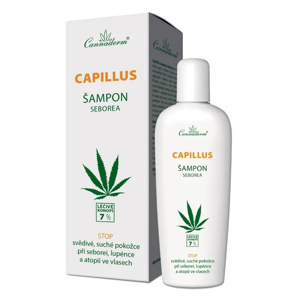 Cannaderm Capillus Šampon seborea, 150 ml